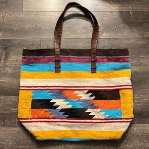 LOVESTITCH: Aztec Tote Bag